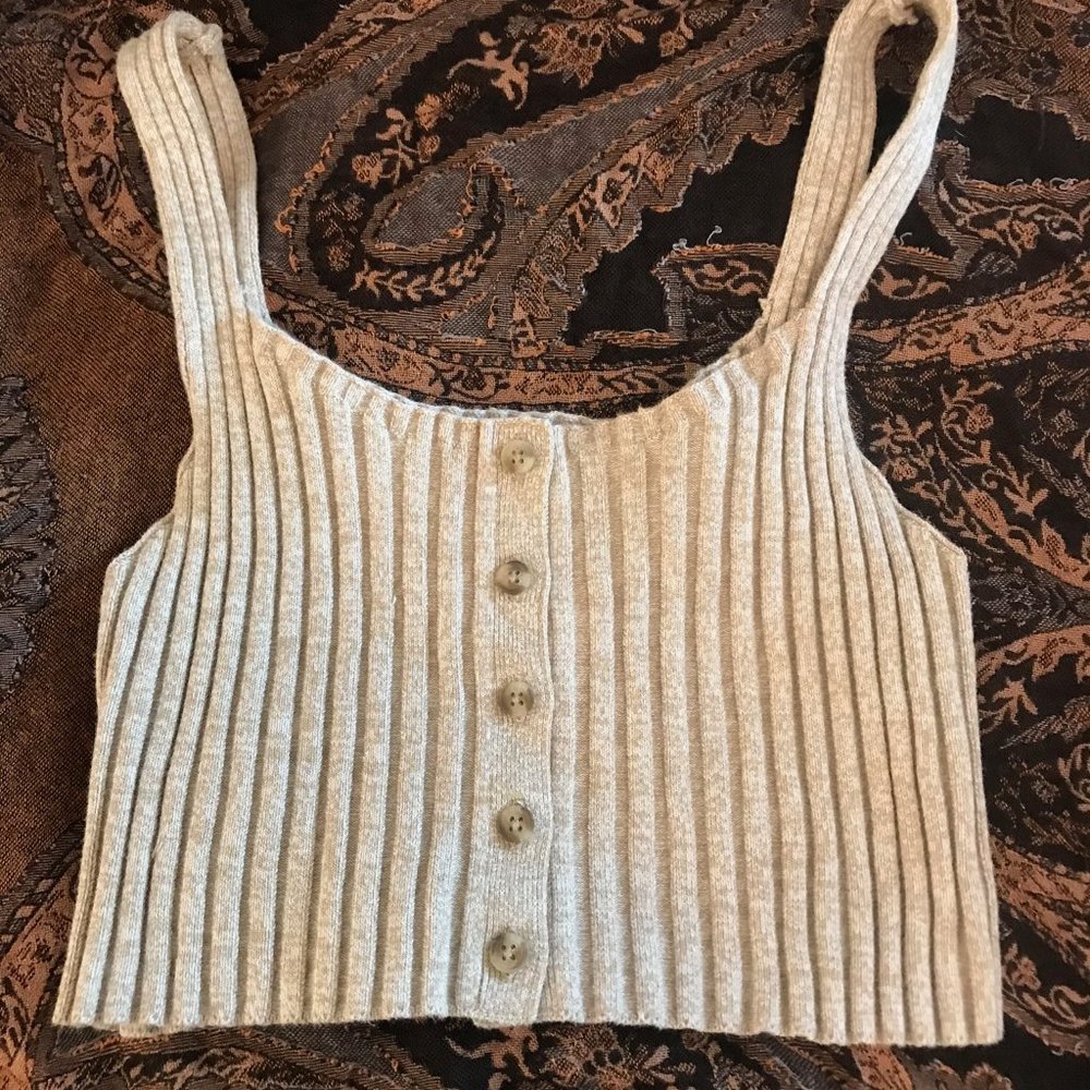 Urban Outfitters Silence and Noise tank crop